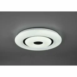 Plafonnier Reality Rana LED Noir, Blanc, 1 lumière, Télécommandes, Changeur de couleurs
