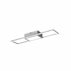Luminaires Reality Éclairage Led|Plafonnier Reality Rigido LED Nickel mat, 1 lumière, Télécommandes