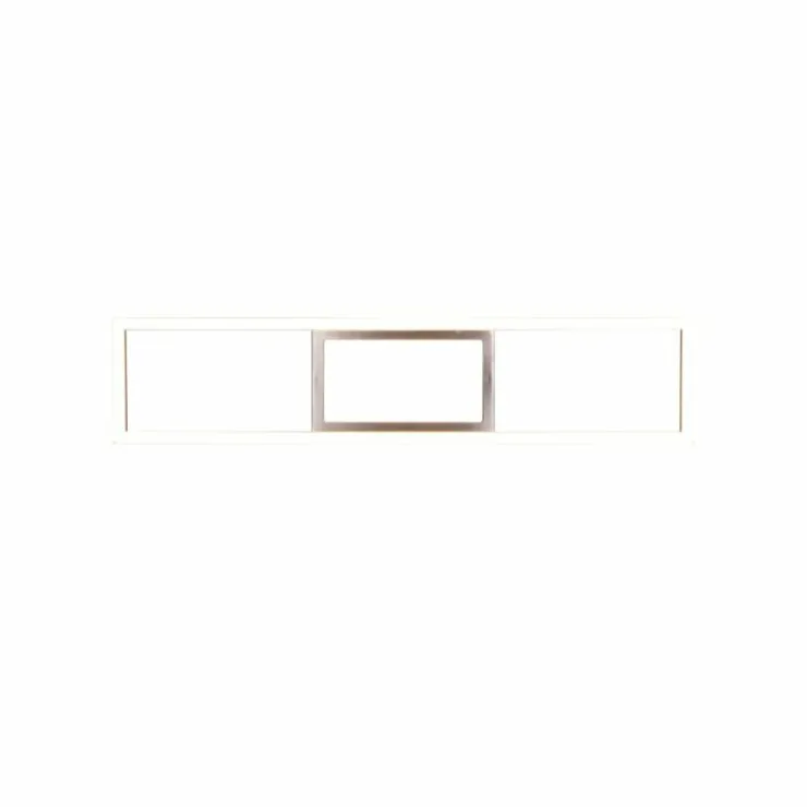 Luminaires Reality Éclairage Led|Plafonnier Reality Rigido LED Nickel mat, 1 lumière, Télécommandes