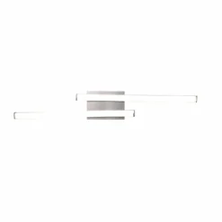 Luminaires Reality Éclairage Led|Plafonnier Reality Route LED Nickel mat, 2 lumières