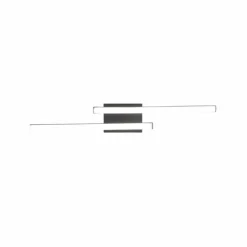 Luminaires Reality Éclairage Led|Plafonnier Reality Route LED Noir, 2 lumières