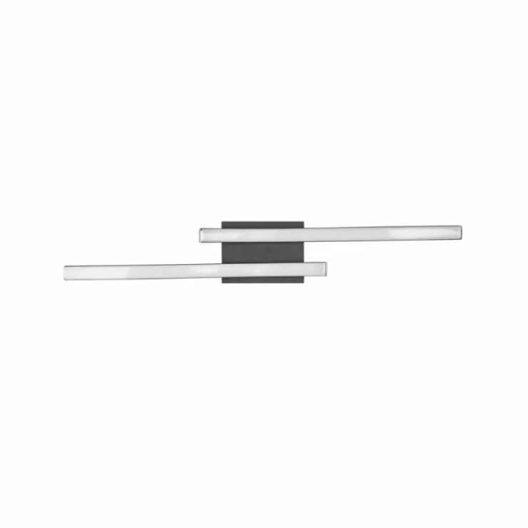 Luminaires Reality Éclairage Led|Plafonnier Reality Route LED Noir, 2 lumières
