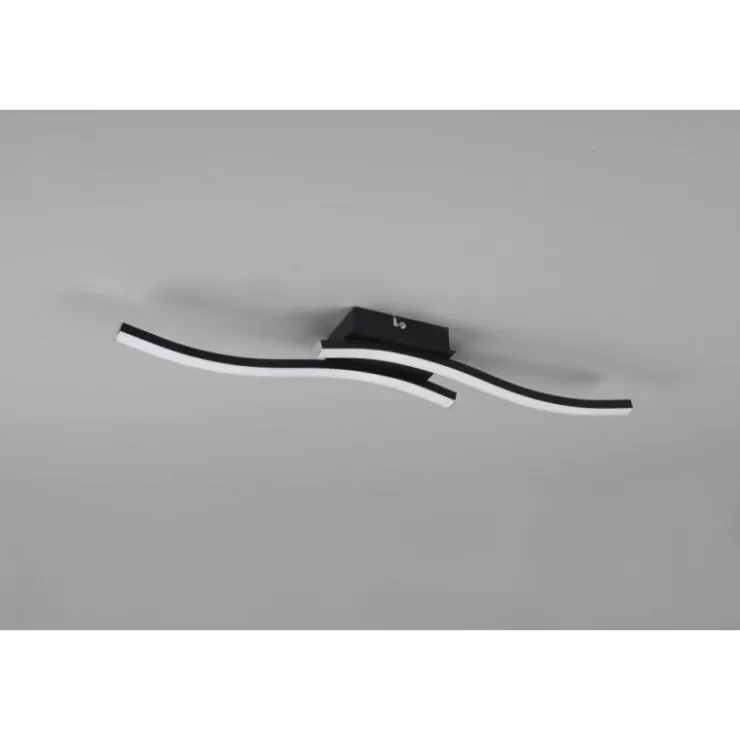 Luminaires Reality Éclairage Led|Plafonnier Reality Route LED Noir, 2 lumières