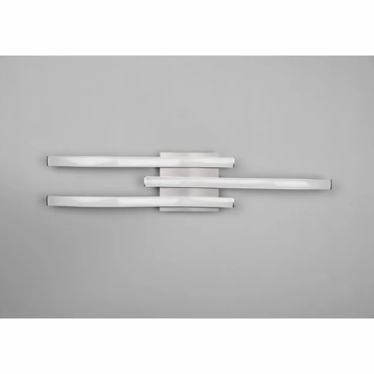 Luminaires Reality Éclairage Led|Plafonnier Reality Route LED Nickel mat, 3 lumières