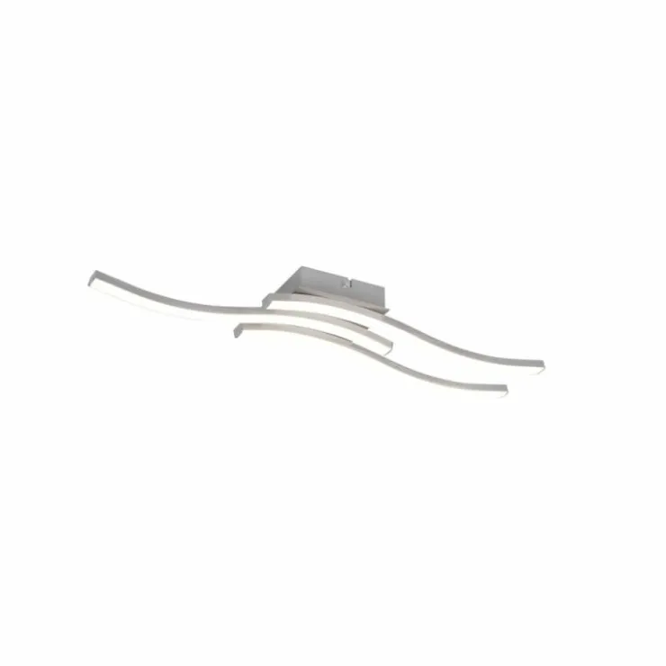 Luminaires Reality Éclairage Led|Plafonnier Reality Route LED Nickel mat, 3 lumières