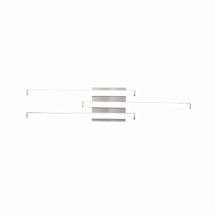 Luminaires Reality Éclairage Led|Plafonnier Reality Route LED Nickel mat, 3 lumières