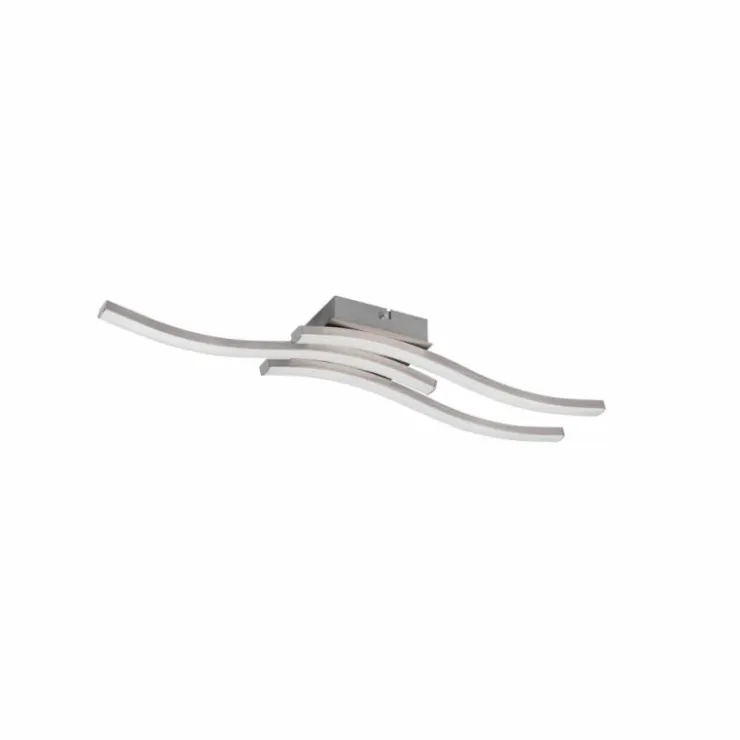 Luminaires Reality Éclairage Led|Plafonnier Reality Route LED Nickel mat, 3 lumières