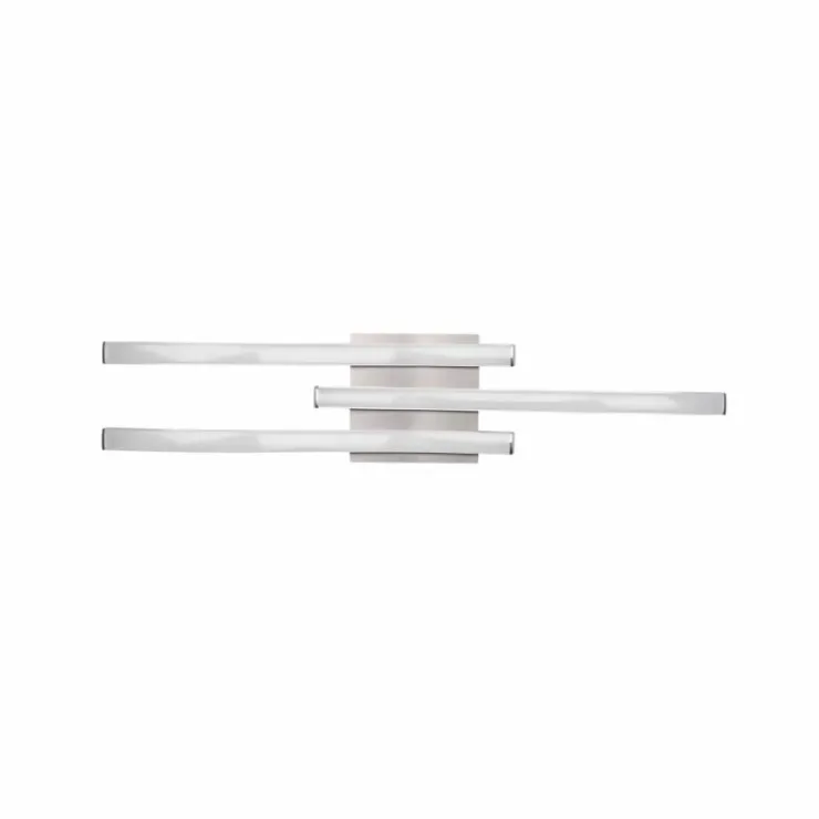 Luminaires Reality Éclairage Led|Plafonnier Reality Route LED Nickel mat, 3 lumières