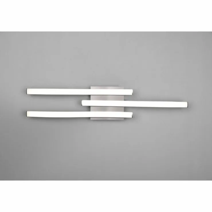 Luminaires Reality Éclairage Led|Plafonnier Reality Route LED Nickel mat, 3 lumières