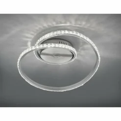 Luminaires Reality Éclairage Led|Plafonnier Reality Rubin LED Aluminium, 1 lumière, Télécommandes, Changeur de couleurs