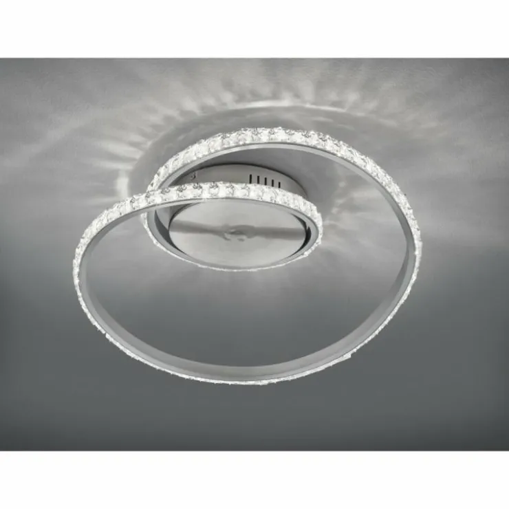Luminaires Reality Éclairage Led|Plafonnier Reality Rubin LED Aluminium, 1 lumière, Télécommandes, Changeur de couleurs