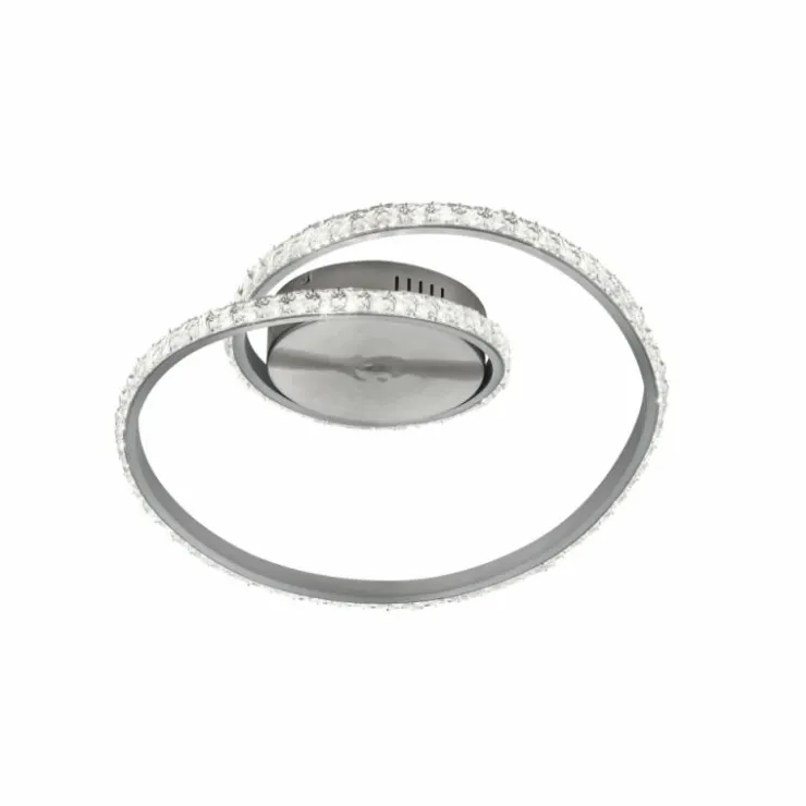 Luminaires Reality Éclairage Led|Plafonnier Reality Rubin LED Aluminium, 1 lumière, Télécommandes, Changeur de couleurs