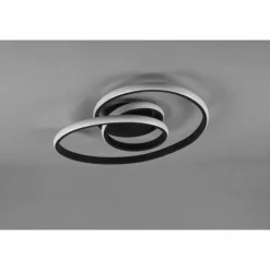Luminaires Reality Éclairage Led|Plafonnier Reality Sansa LED Noir, 1 lumière