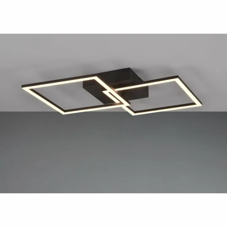 Luminaires Reality Éclairage Led|Plafonnier Reality Trail LED Noir, 1 lumière