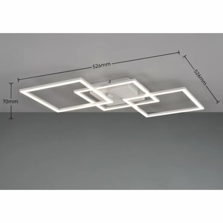 Luminaires Reality Éclairage Led|Plafonnier Reality Trail LED Blanc, 1 lumière