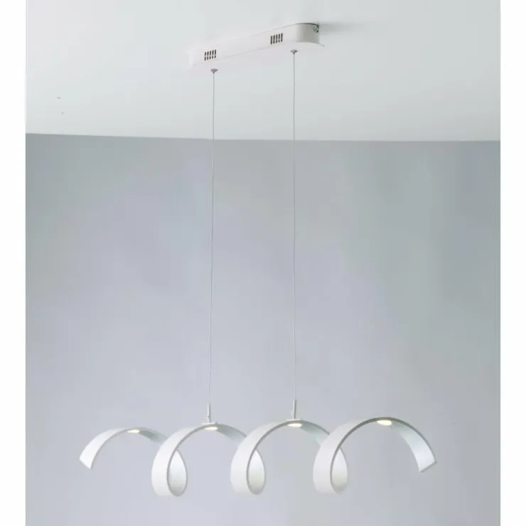 Luce Design Éclairage Led|Plafonnier Rezat LED Blanc, 1 lumière