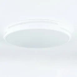 hofstein Éclairage Led|Plafonnier Seewen LED Blanc, 1 lumière, Télécommandes