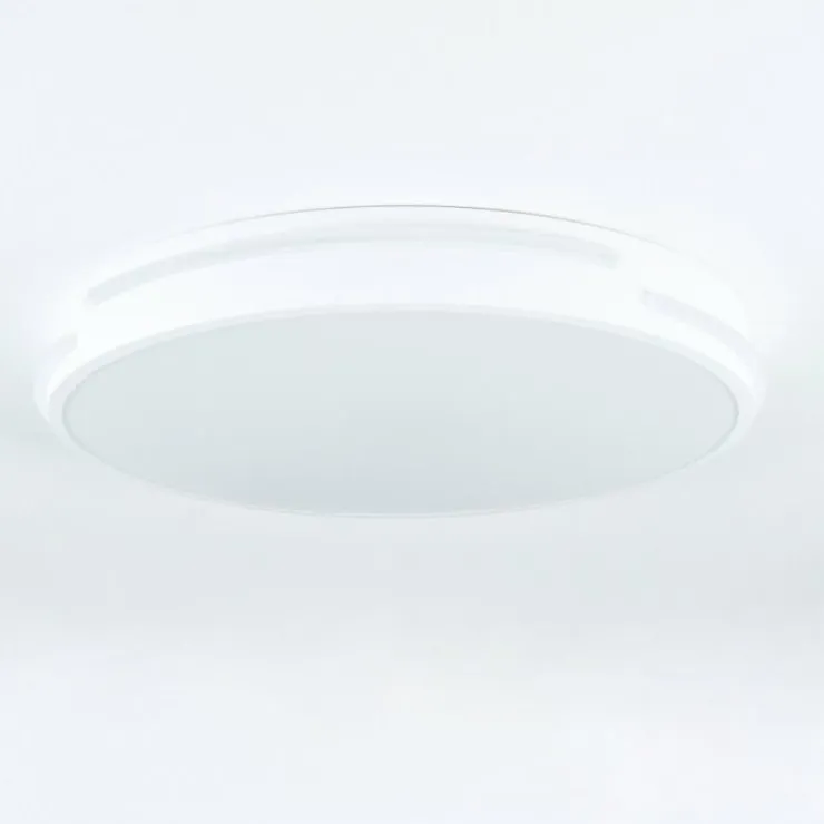 hofstein Éclairage Led|Plafonnier Seewen LED Blanc, 1 lumière, Télécommandes