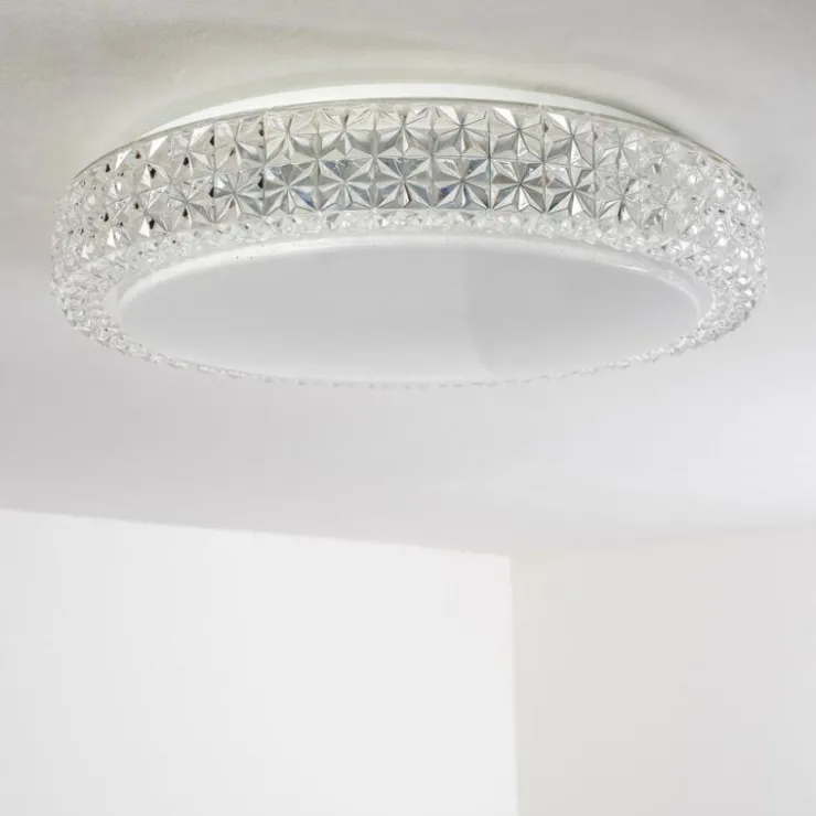 hofstein Éclairage Led|Plafonnier Soppero LED Blanc, 1 lumière