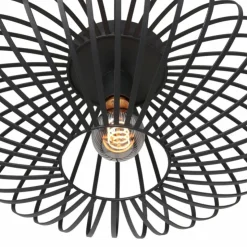 Luminaires Steinhauer Plafonniers|Plafonnier Steinhauer Dunbar Noir, 1 lumière