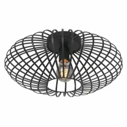 Luminaires Steinhauer Plafonniers|Plafonnier Steinhauer Dunbar Noir, 1 lumière