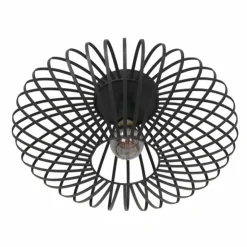 Luminaires Steinhauer Plafonniers|Plafonnier Steinhauer Dunbar Noir, 1 lumière