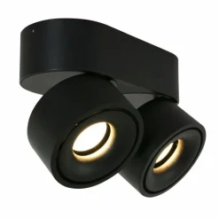 Luminaires Steinhauer Éclairage Led|Plafonnier Steinhauer Fez LED Noir, 2 lumières