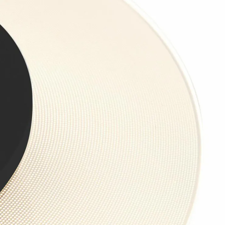Luminaires Steinhauer Éclairage Led|Plafonnier Steinhauer Lido LED Noir, 1 lumière