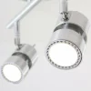 Luminaires Steinhauer Éclairage Led|Plafonnier Steinhauer Natasja LED Acier inoxydable, 2 lumières