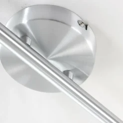 Luminaires Steinhauer Éclairage Led|Plafonnier Steinhauer Natasja LED Acier inoxydable, 2 lumières