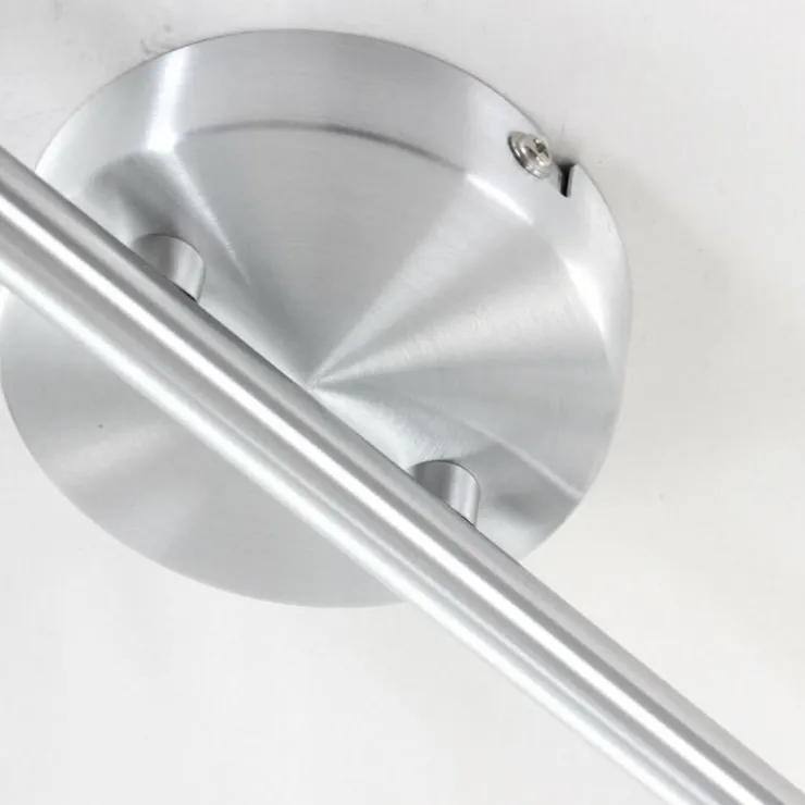 Luminaires Steinhauer Éclairage Led|Plafonnier Steinhauer Natasja LED Acier inoxydable, 2 lumières