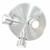 Luminaires Steinhauer Éclairage Led|Plafonnier Steinhauer Natasja LED Acier inoxydable, 3 lumières
