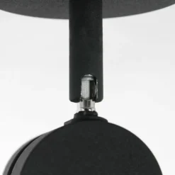 Luminaires Steinhauer Éclairage Led|Plafonnier Steinhauer Natasja LED Noir, 1 lumière