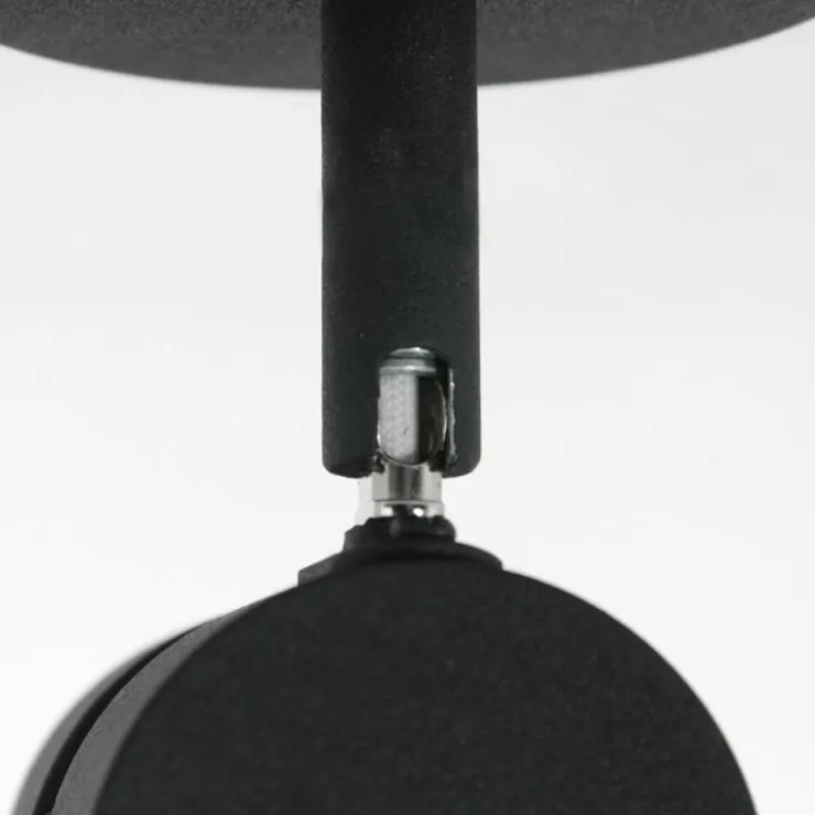 Luminaires Steinhauer Éclairage Led|Plafonnier Steinhauer Natasja LED Noir, 1 lumière