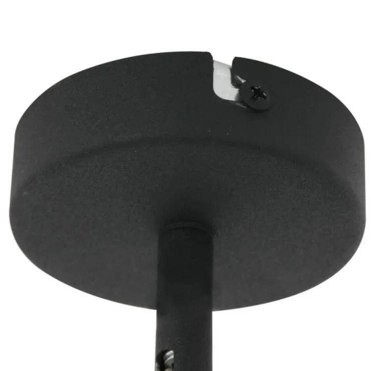 Luminaires Steinhauer Éclairage Led|Plafonnier Steinhauer Natasja LED Noir, 1 lumière