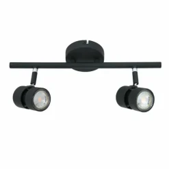 Luminaires Steinhauer Éclairage Led|Plafonnier Steinhauer Natasja LED Noir, 2 lumières