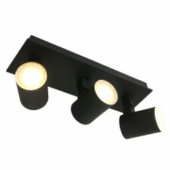 Luminaires Steinhauer Éclairage Led|Plafonnier Steinhauer Points noirs LED Noir, 3 lumières