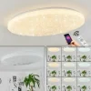 Plafonnier Sweet LED Blanc, 1 lumière, Télécommandes