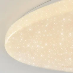 Plafonnier Sweet LED Blanc, 1 lumière, Télécommandes