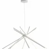 Luce Design Éclairage Led|Plafonnier Teles LED Blanc, 8 lumières