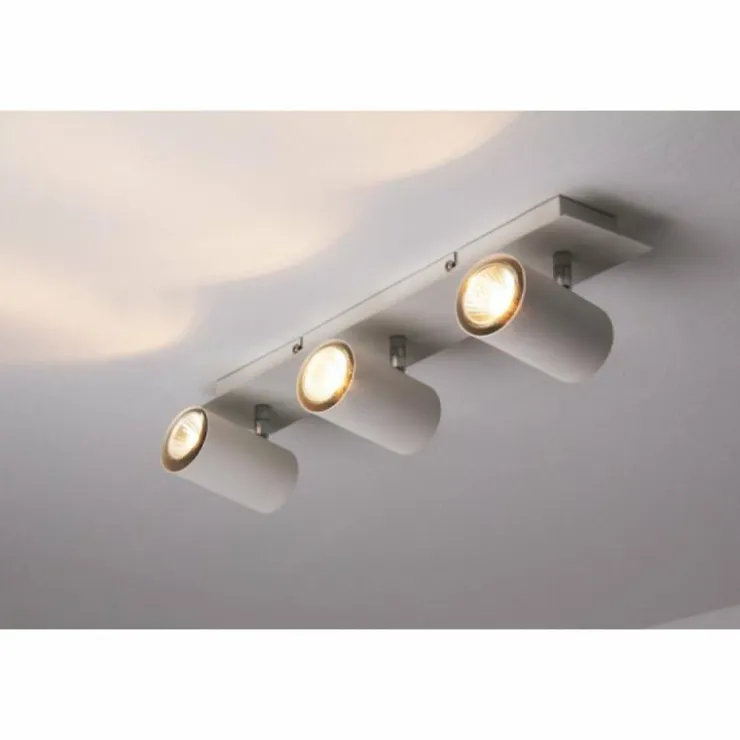 Luminaires Trio Spots Et Projecteurs|Plafonnier Trio 8024 Blanc, 3 lumières