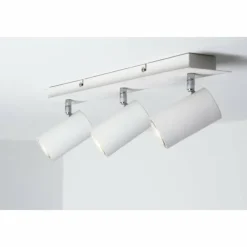 Luminaires Trio Spots Et Projecteurs|Plafonnier Trio 8024 Blanc, 3 lumières