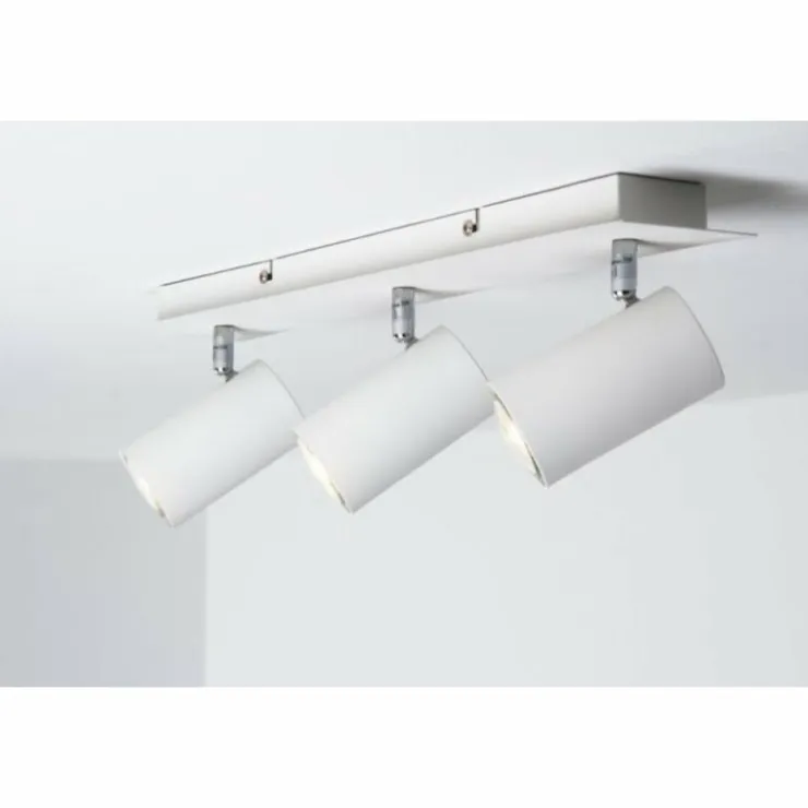 Luminaires Trio Spots Et Projecteurs|Plafonnier Trio 8024 Blanc, 3 lumières