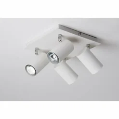 Luminaires Trio Spots Et Projecteurs|Plafonnier Trio 8024 Blanc, 4 lumières
