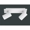 Luminaires Trio Spots Et Projecteurs|Plafonnier Trio 8024 Blanc, 2 lumières
