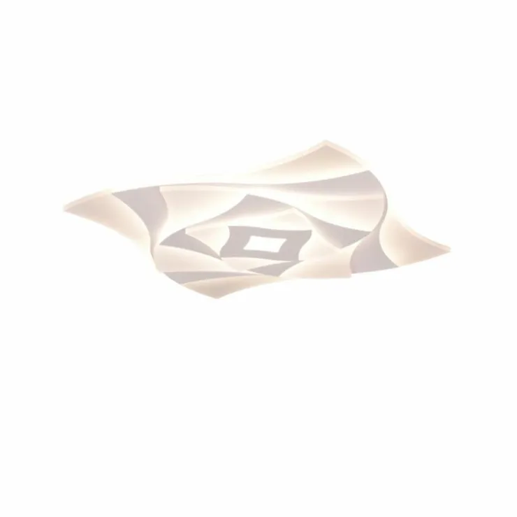 Luminaires Trio Éclairage Led|Plafonnier Trio AKITA LED Blanc, 1 lumière, Télécommandes