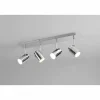 Luminaires Trio Spots Et Projecteurs|Plafonnier Trio Angelo Chrome, 4 lumières
