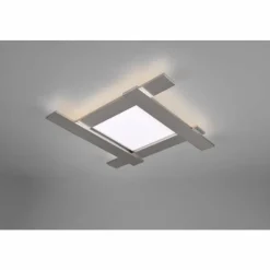 Luminaires Trio Éclairage Led|Plafonnier Trio Belfast LED Nickel mat, 5 lumières