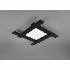 Luminaires Trio Éclairage Led|Plafonnier Trio Belfast LED Noir, 5 lumières