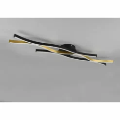Luminaires Trio Éclairage Led|Plafonnier Trio Blaze LED Laiton, 1 lumière